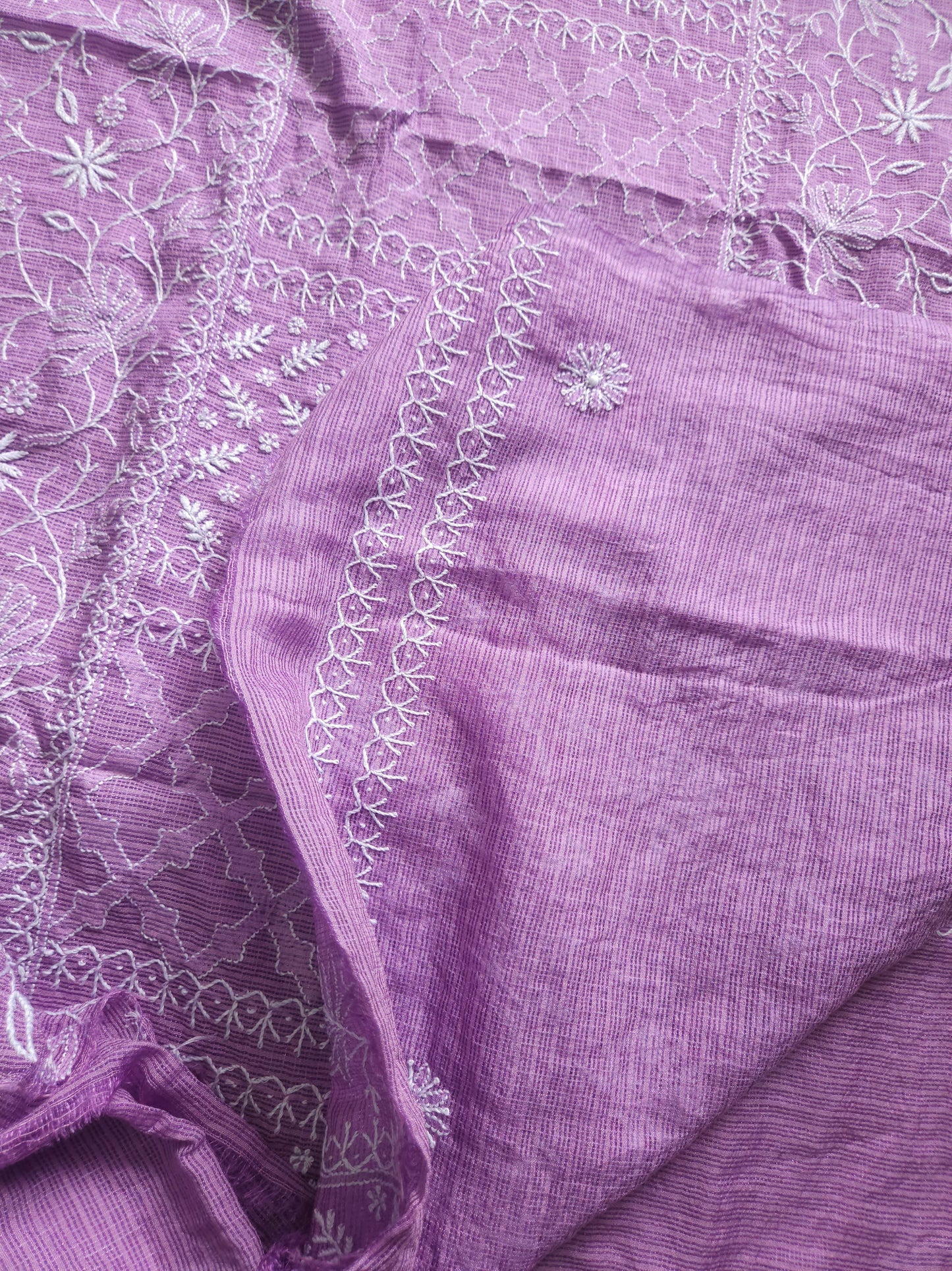 Soft SemiKotta Silk /Mal Kotta 2piece Unstiched Suit