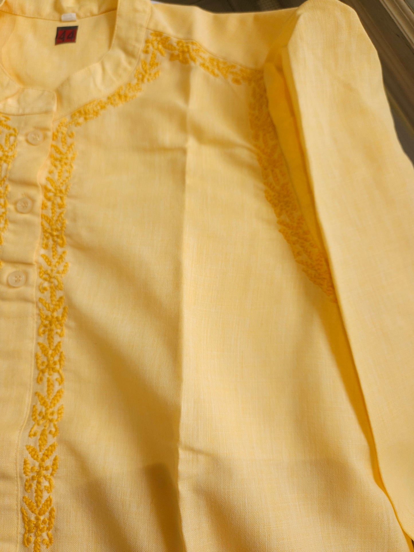 Linen Chikankari Shirt (PSC170)