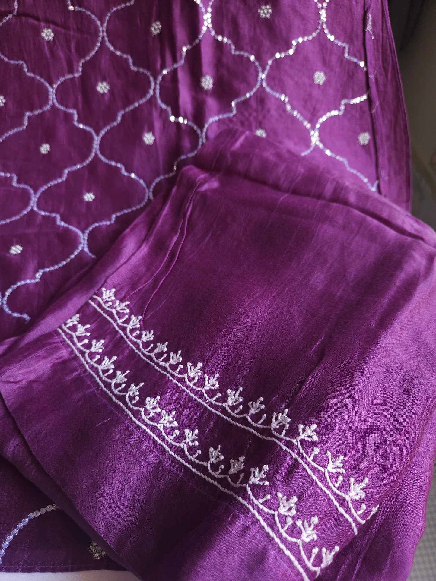 American Chanderi 2-Piece Coord Set (PSC135)