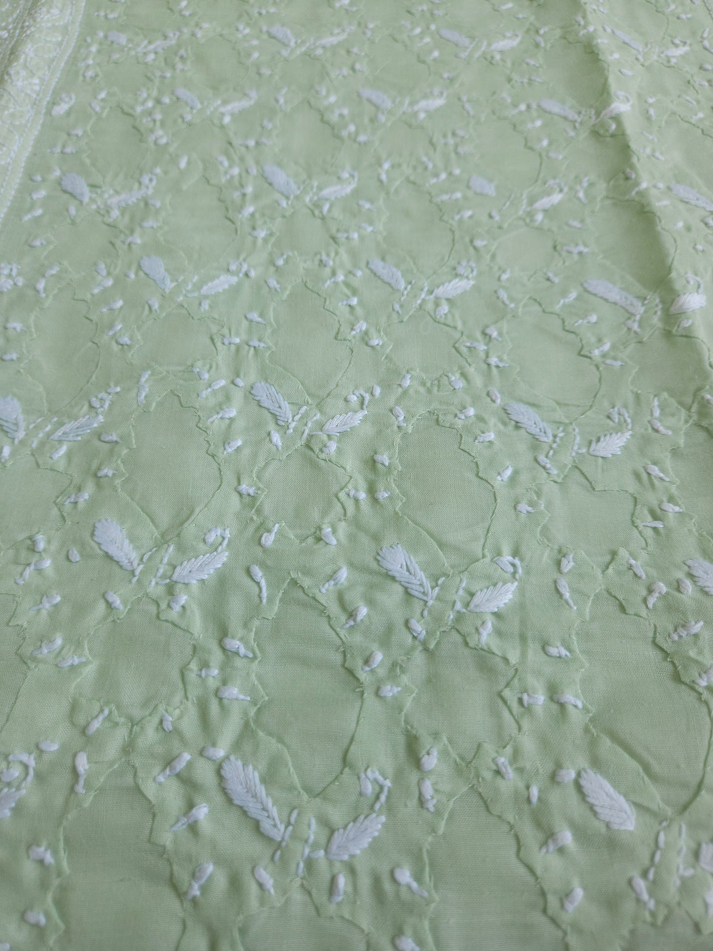 Cotton Voil Daraz Chikankari Kurti