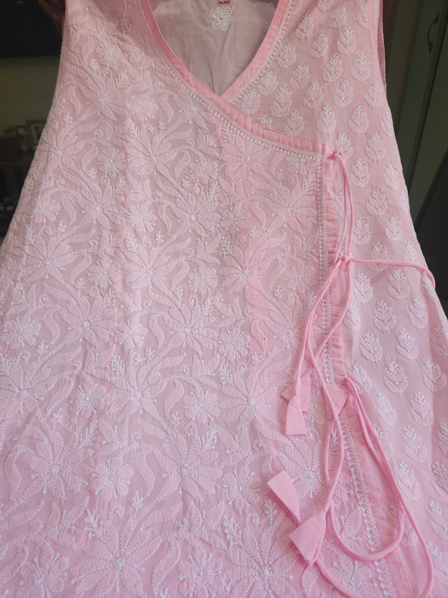 Soft Cotton Voil Angarkha Size 44 and 46 (PSC160)