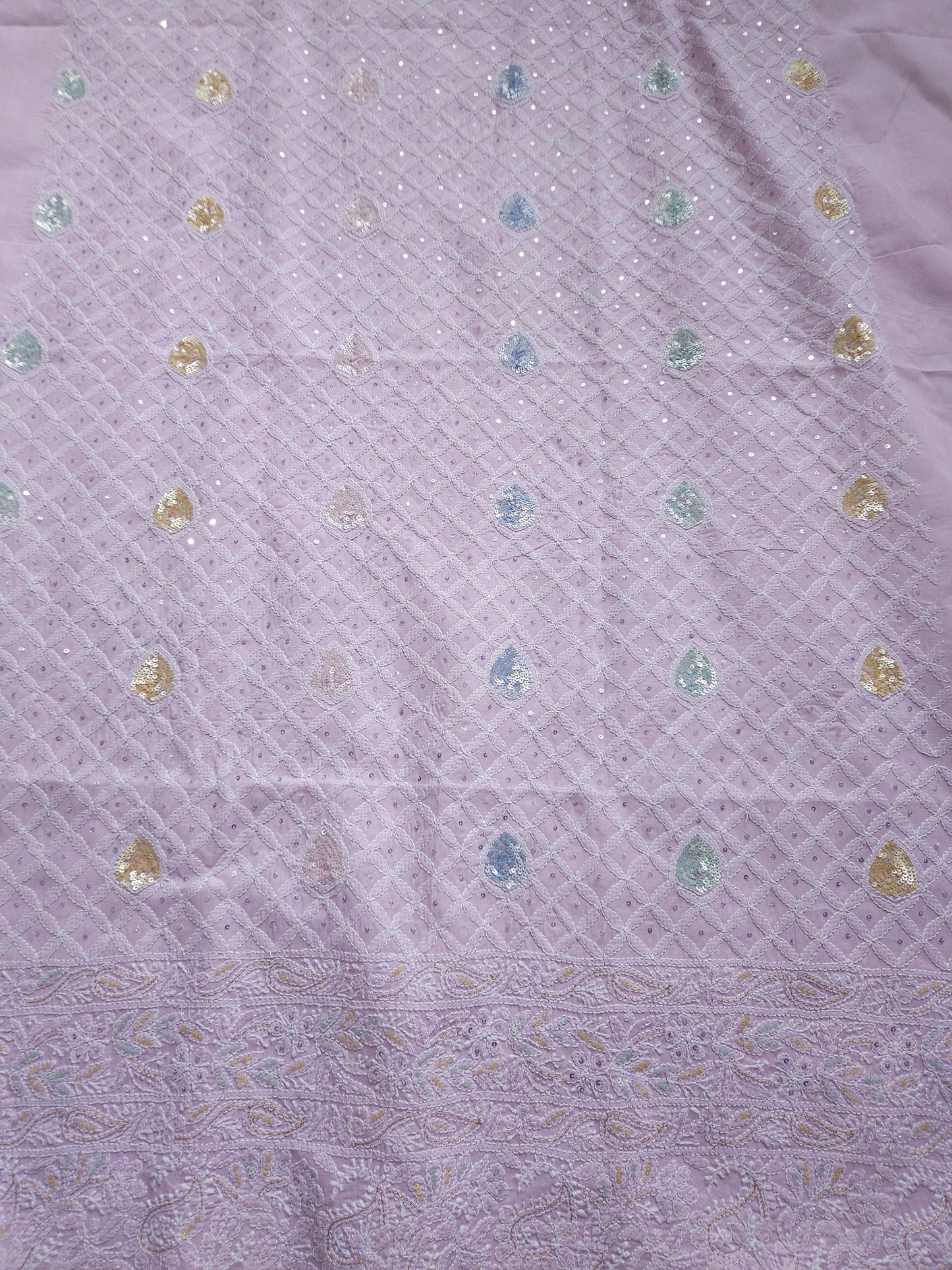 1Piece Cotton Voil Unstitched Kurta PSC042