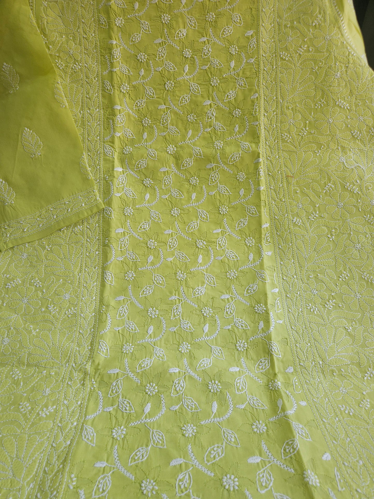 Cotton Voil Daraz Chikankari Kurti