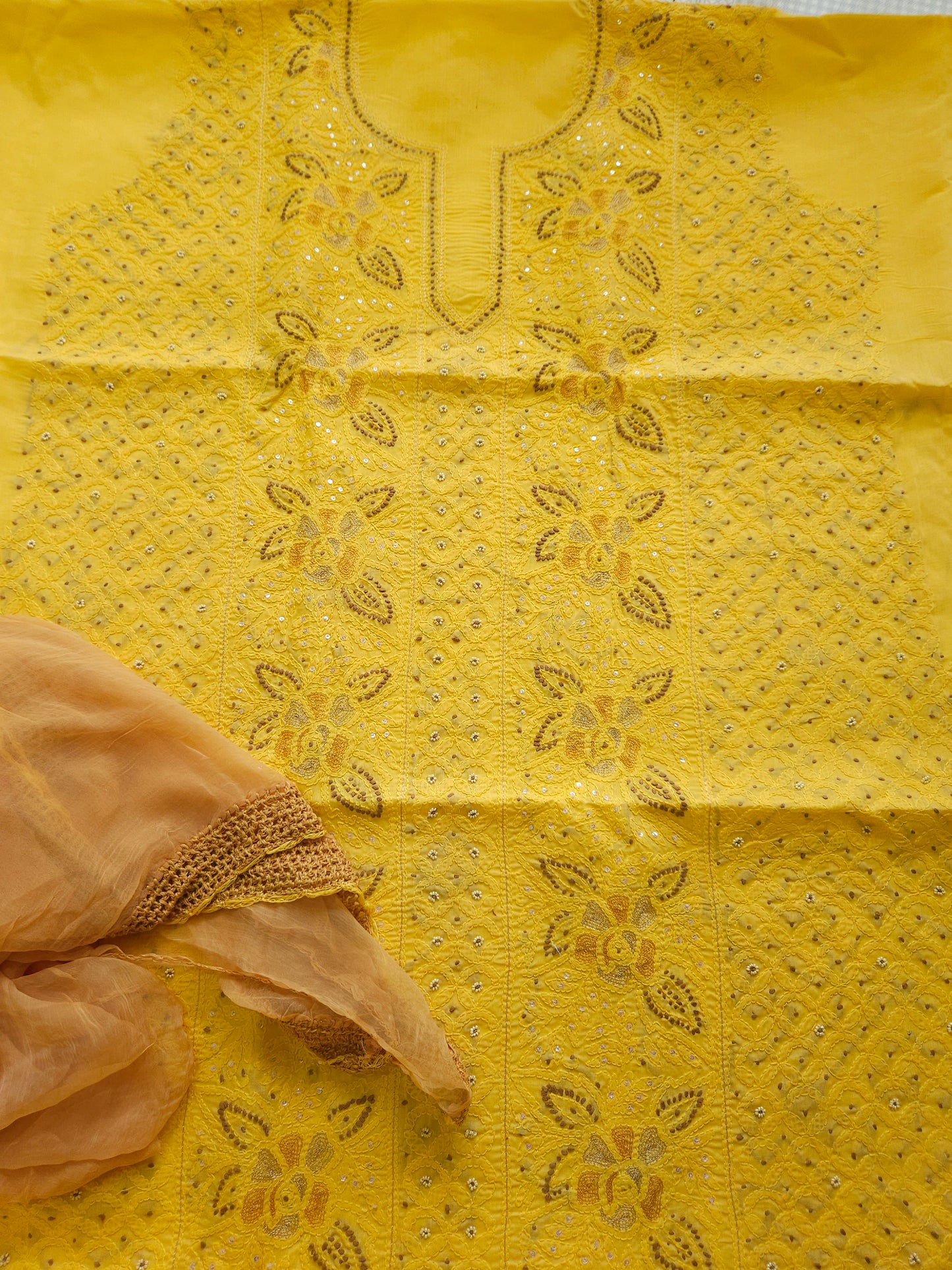 Cotton Voil 3Piece Chikankari Suit