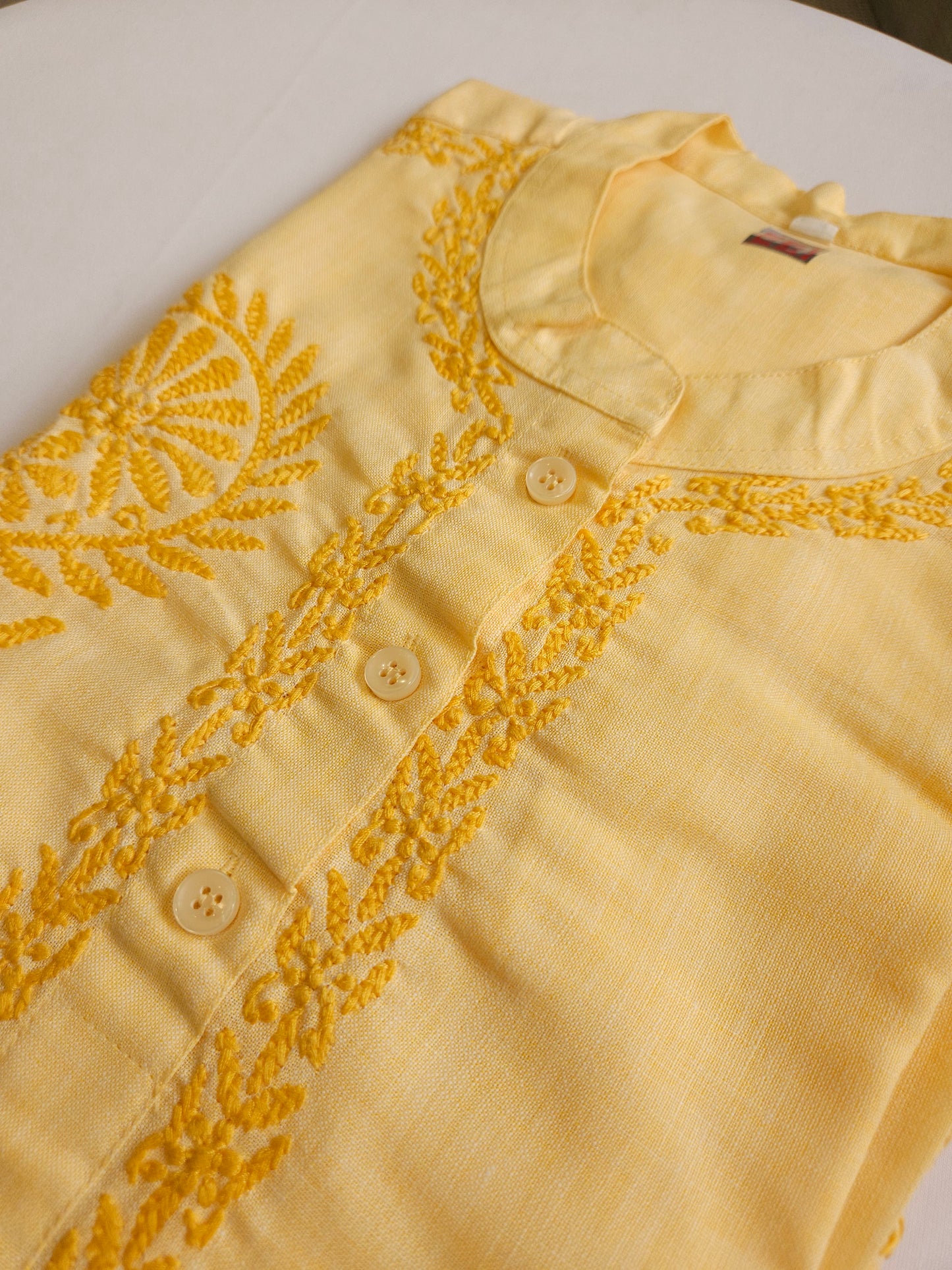 Linen Chikankari Shirt (PSC170)
