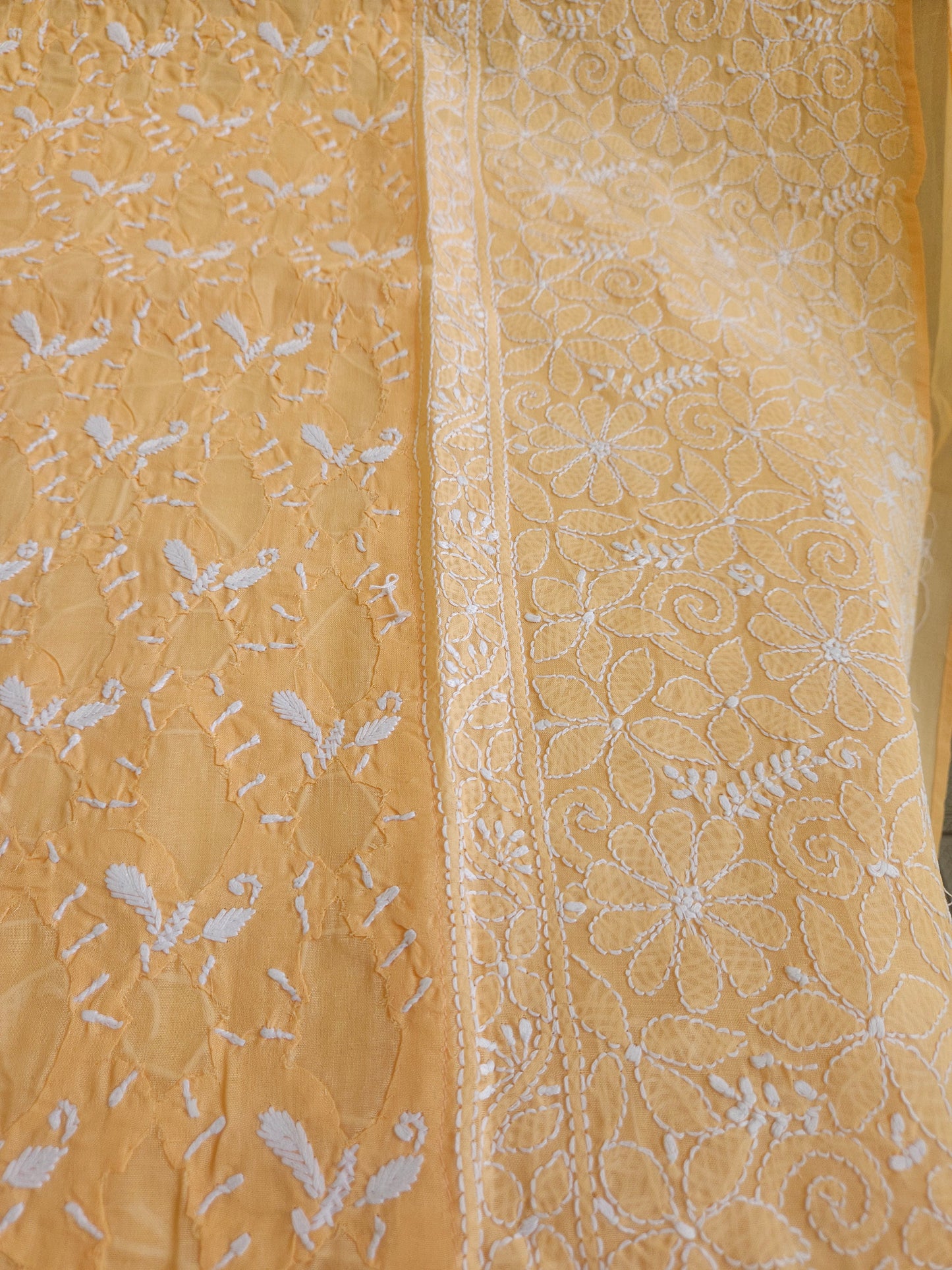 Cotton Voil Daraz Chikankari Kurti