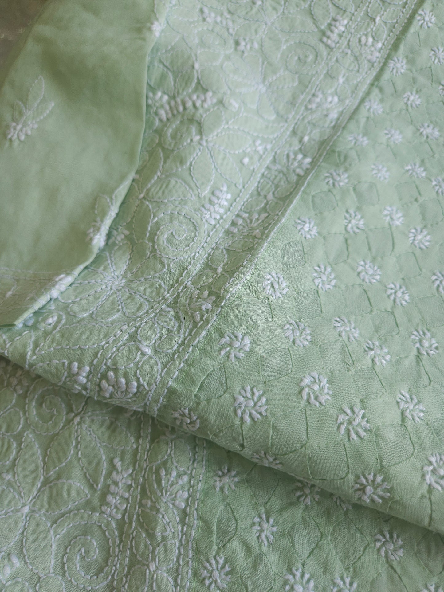 Cotton Voil Daraz Chikankari Kurti