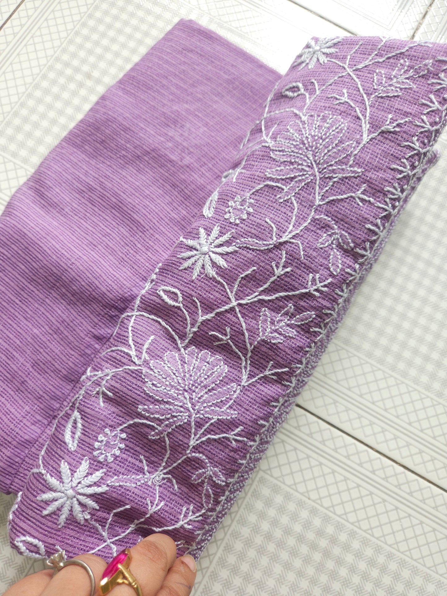 Soft SemiKotta Silk /Mal Kotta 2piece Unstiched Suit