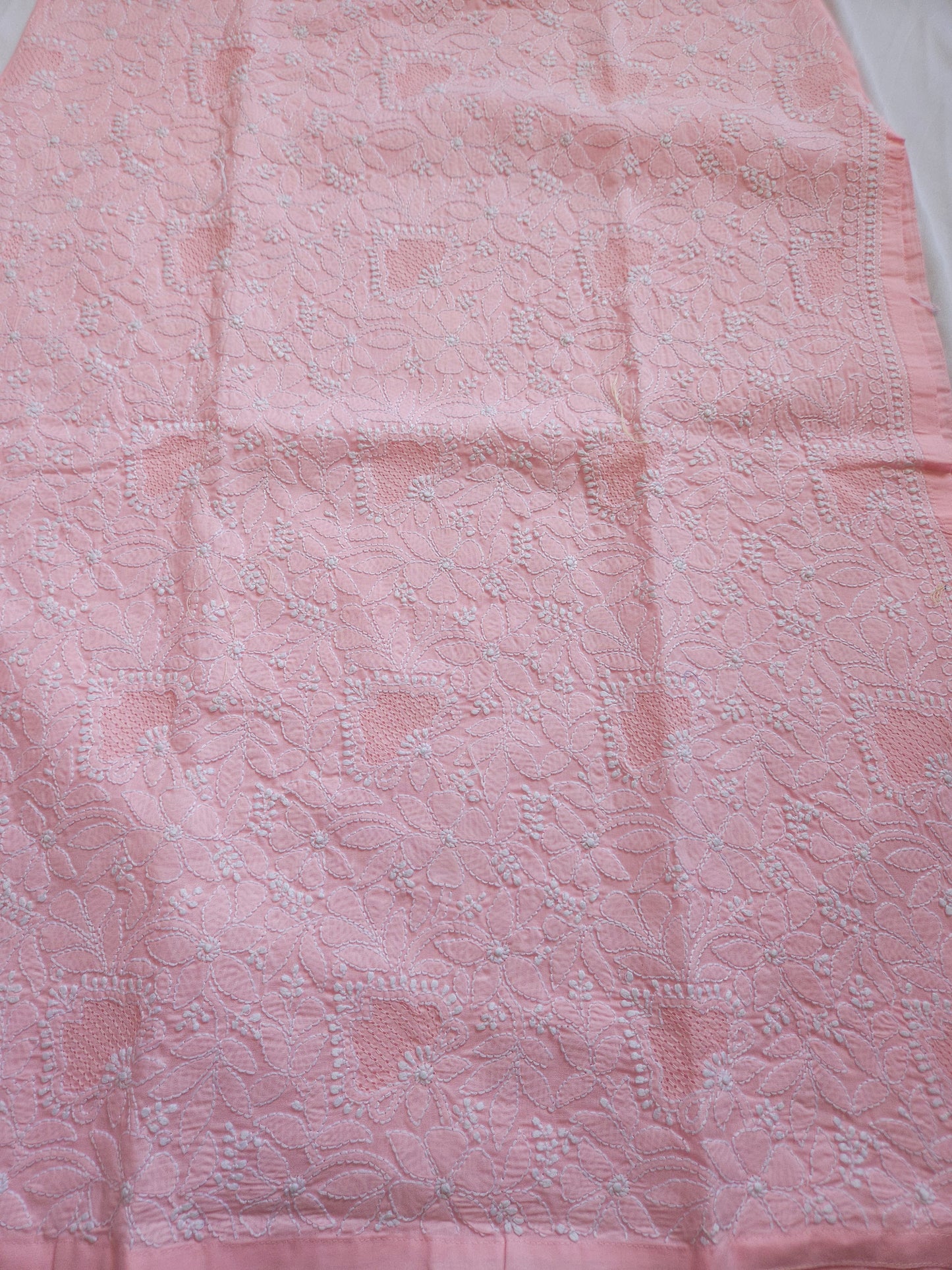 Cotton Voil Full Jaal Handjaali Kurti