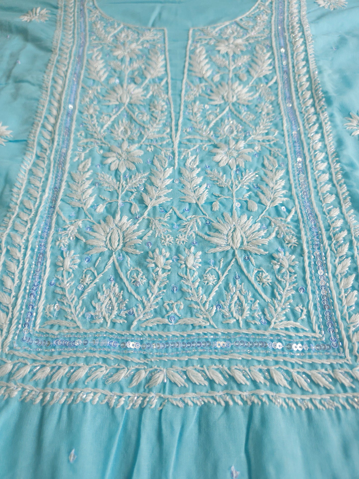 Cotton Unstiched Kurta Fabric with Addon