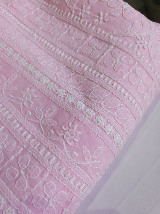 Cotton Voil 3Piece Chikankari Suit