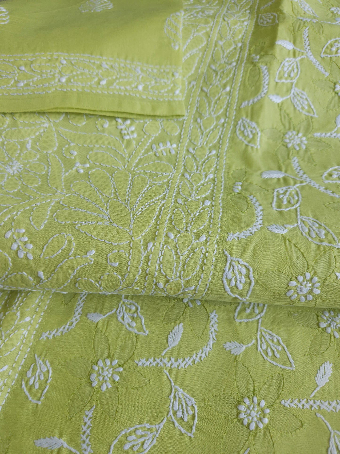 Cotton Voil Daraz Chikankari Kurti