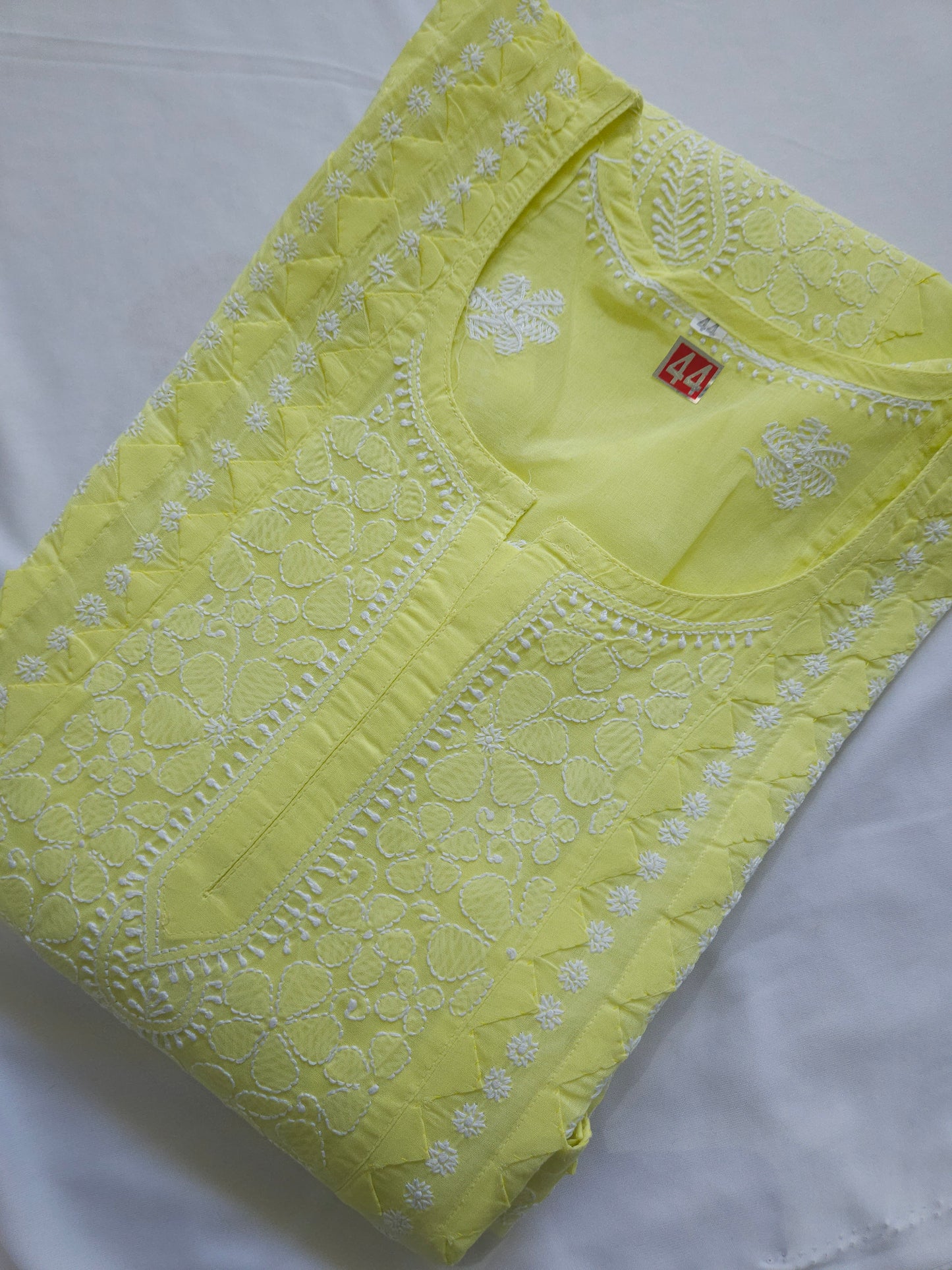 Cotton Voil Heavy Daraz Chikankari Anarkali  Stitched