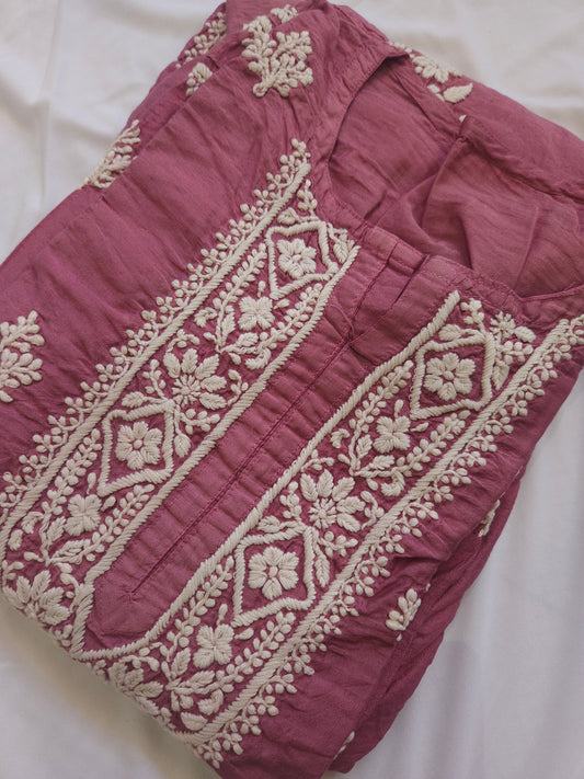 Cotton Semisilk A Line Kurta (PSC143)