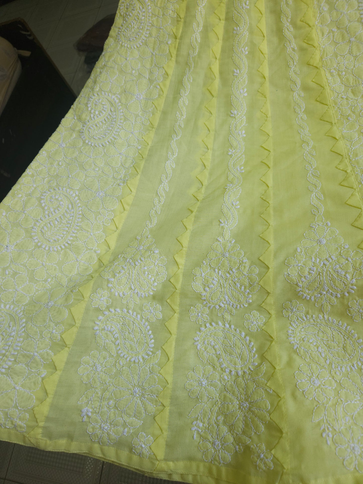 Cotton Voil Daraz Anarkali Size 42 and 46 (PSC160)