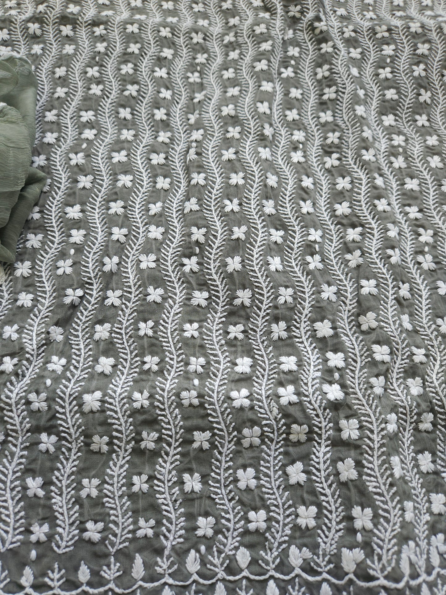 Cotton Voil 3Piece Chikankari Suit CSS005