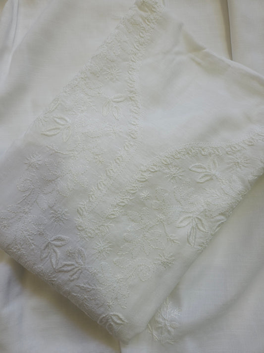 Linen Chikankari 2-Piece Set (PS073)