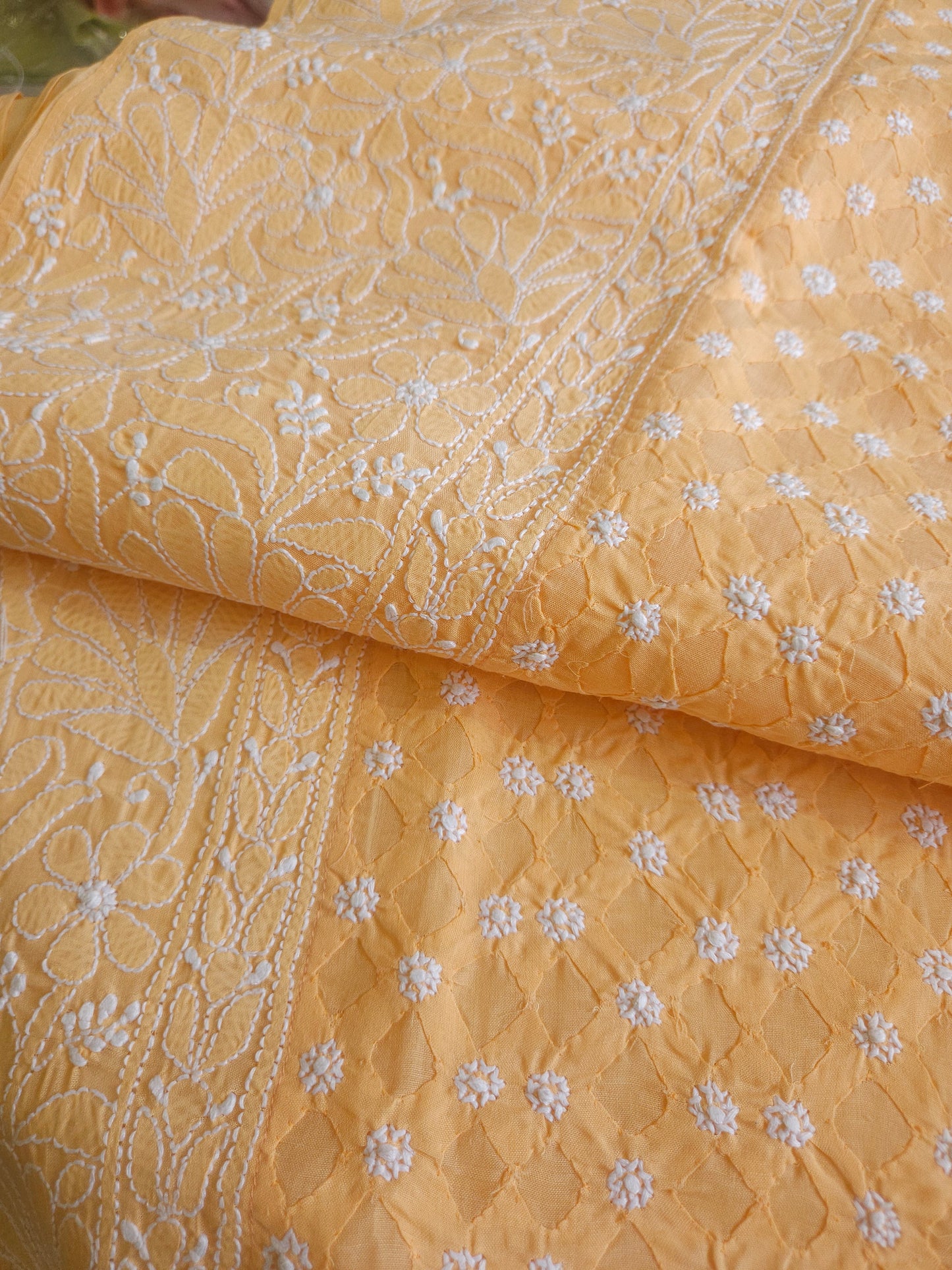 Cotton Voil Daraz Chikankari Kurti