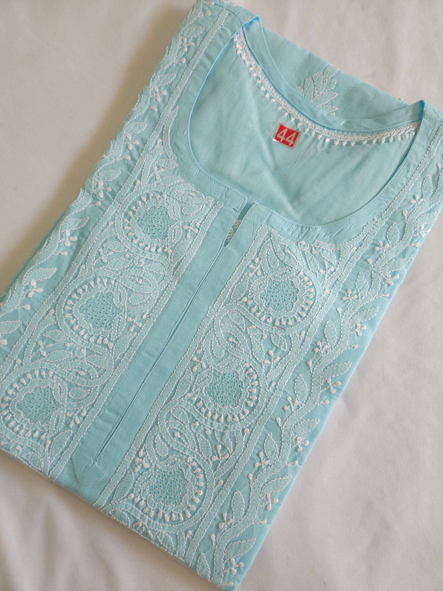 Cotton Voil Stitched Kurtas Design001 (12 Colours Avlb )