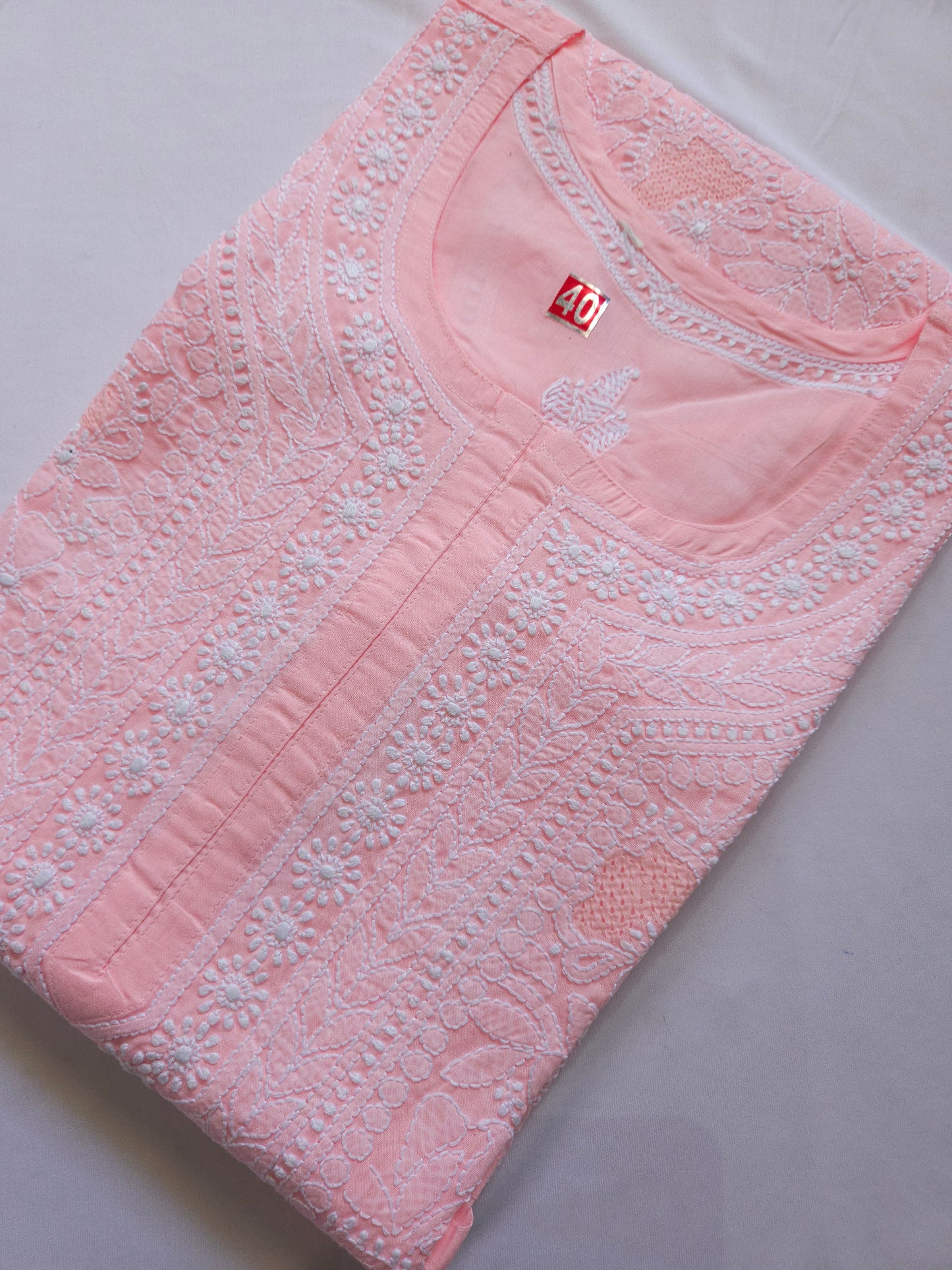 Cotton Voil Full Jaal Handjaali Kurti