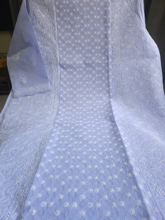 Cotton Voil Daraz  Chikankari Kurti