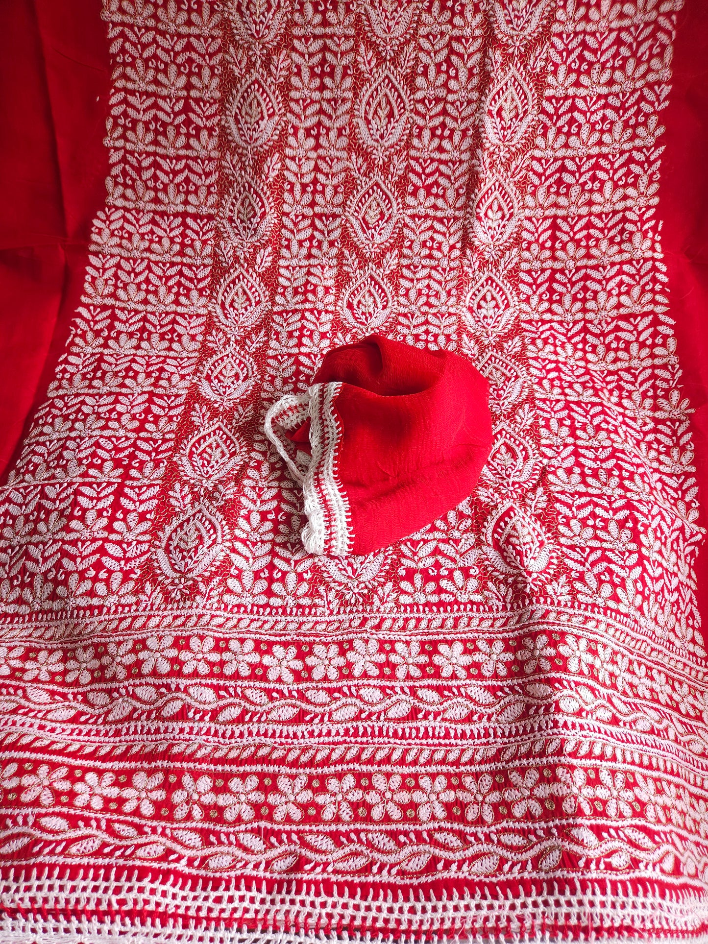 Cotton Voil 3-Piece Chikankari Suit (PSC224)