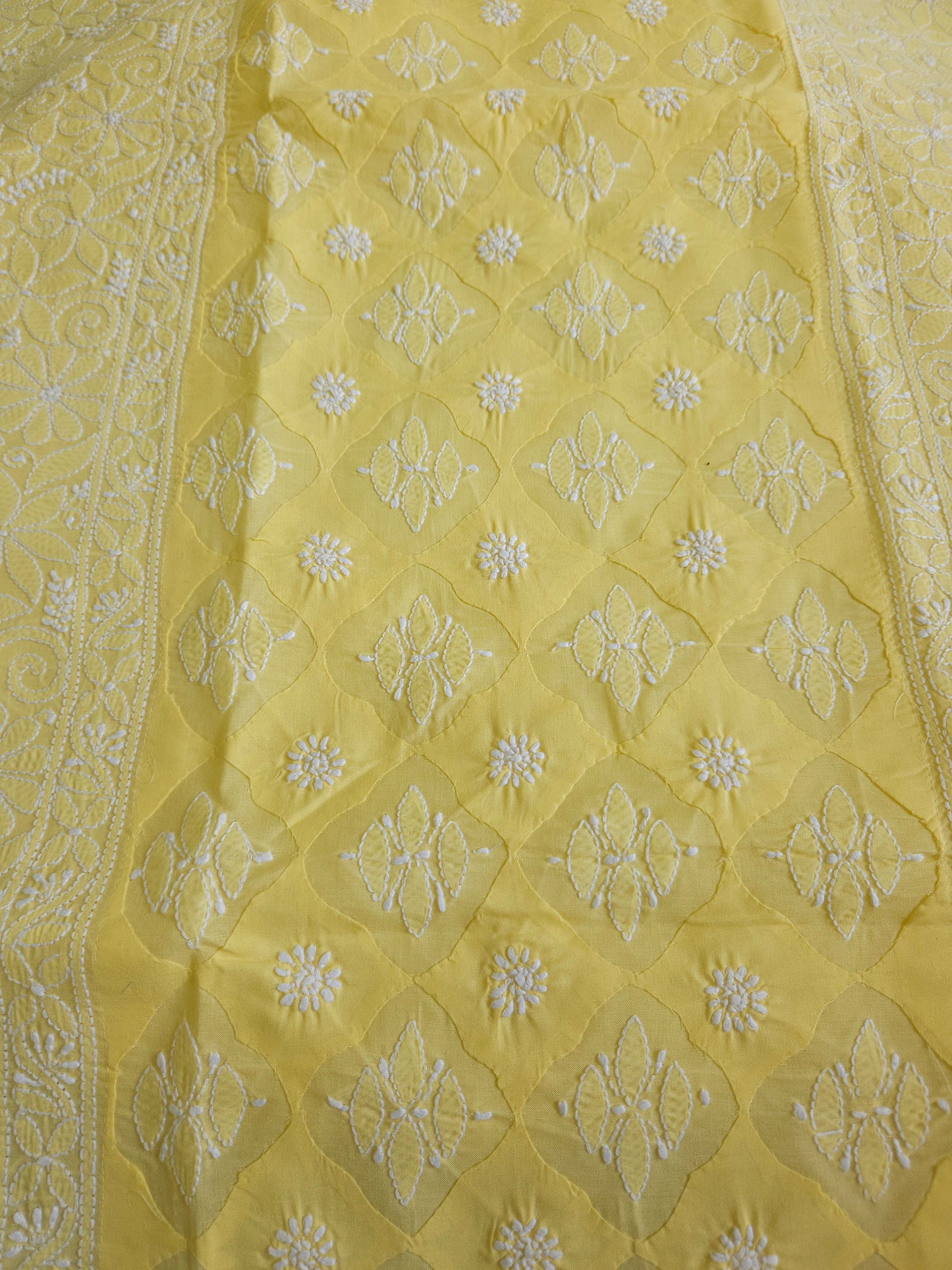 Cotton Voil Daraz Chikankari Kurti