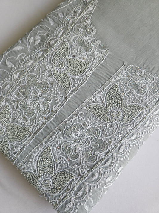 Cotton 3-Piece Chikankari Suit (PSC186)