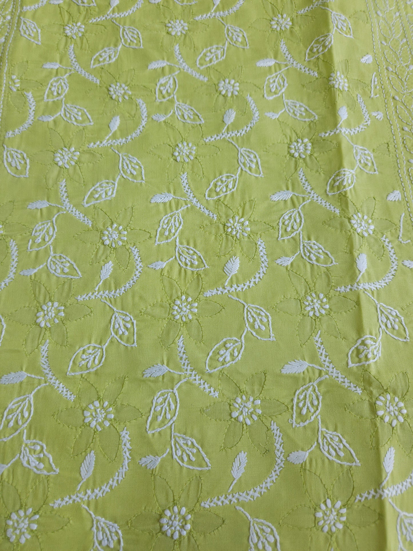 Cotton Voil Daraz Chikankari Kurti