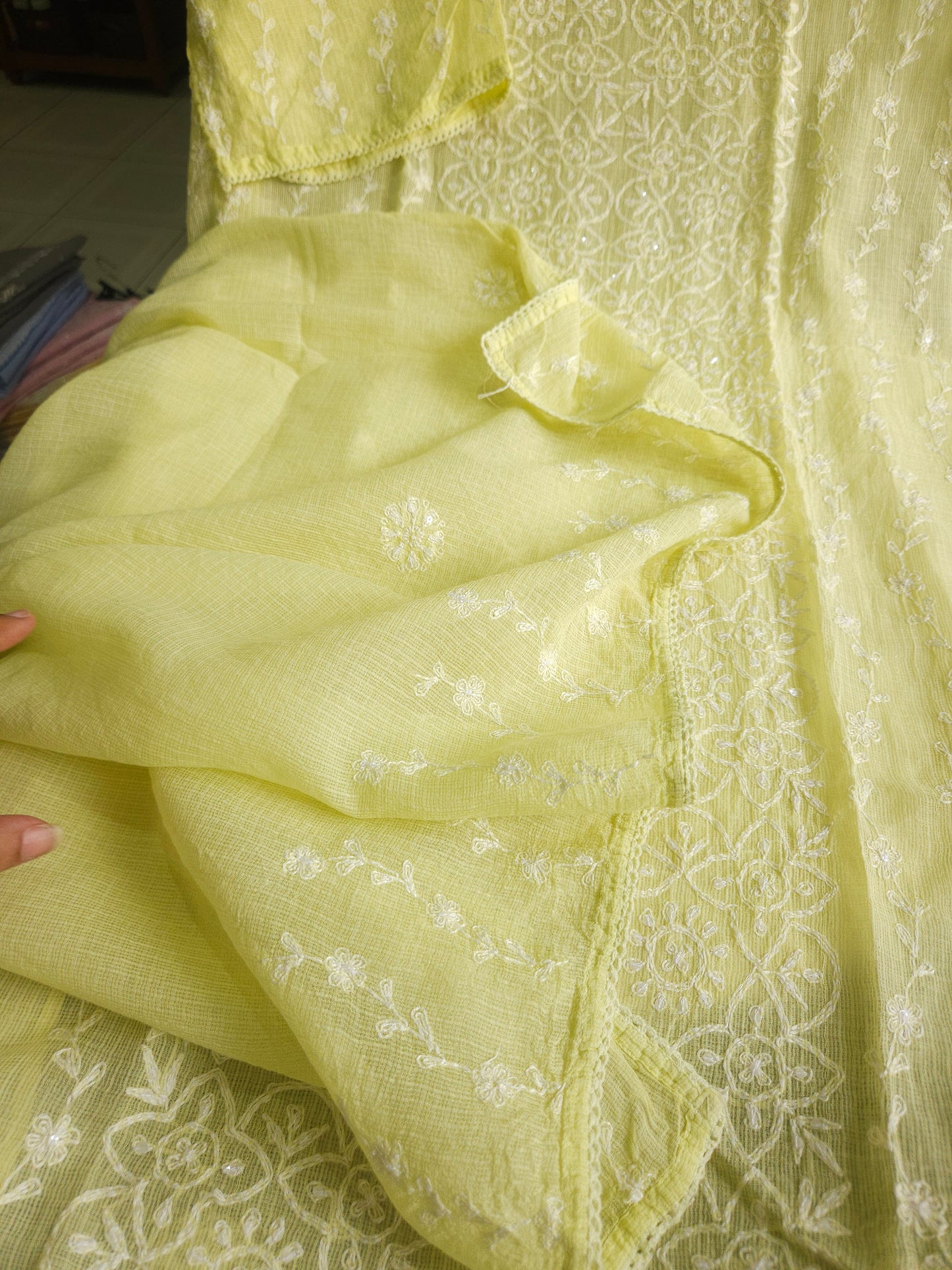 Pure Soft Kotta Cotton 2Piece Semistiched Suit