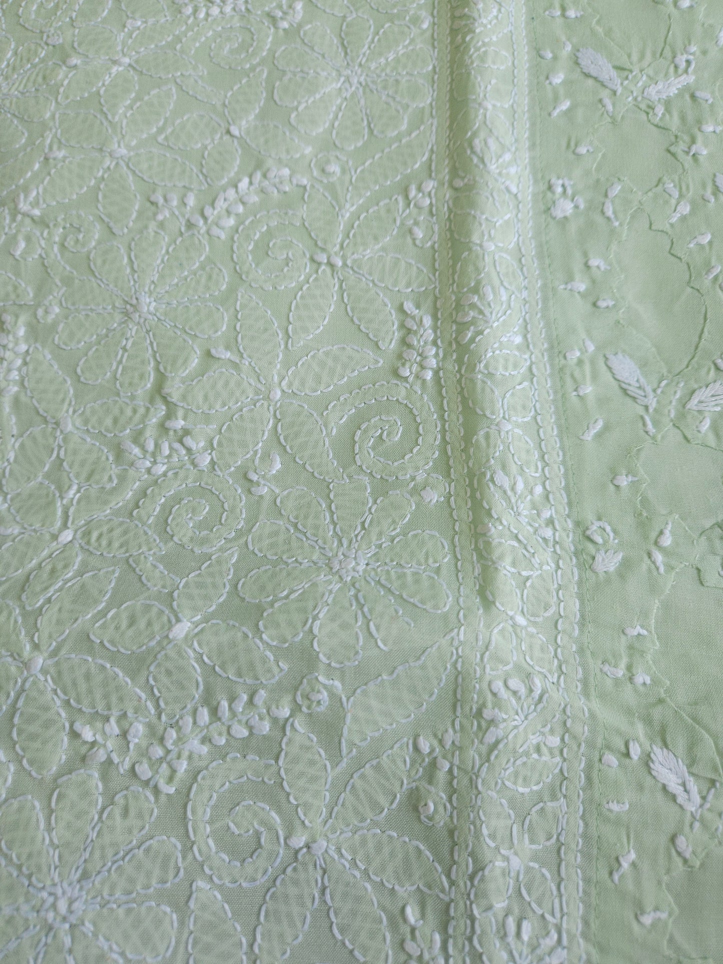 Cotton Voil Daraz Chikankari Kurti