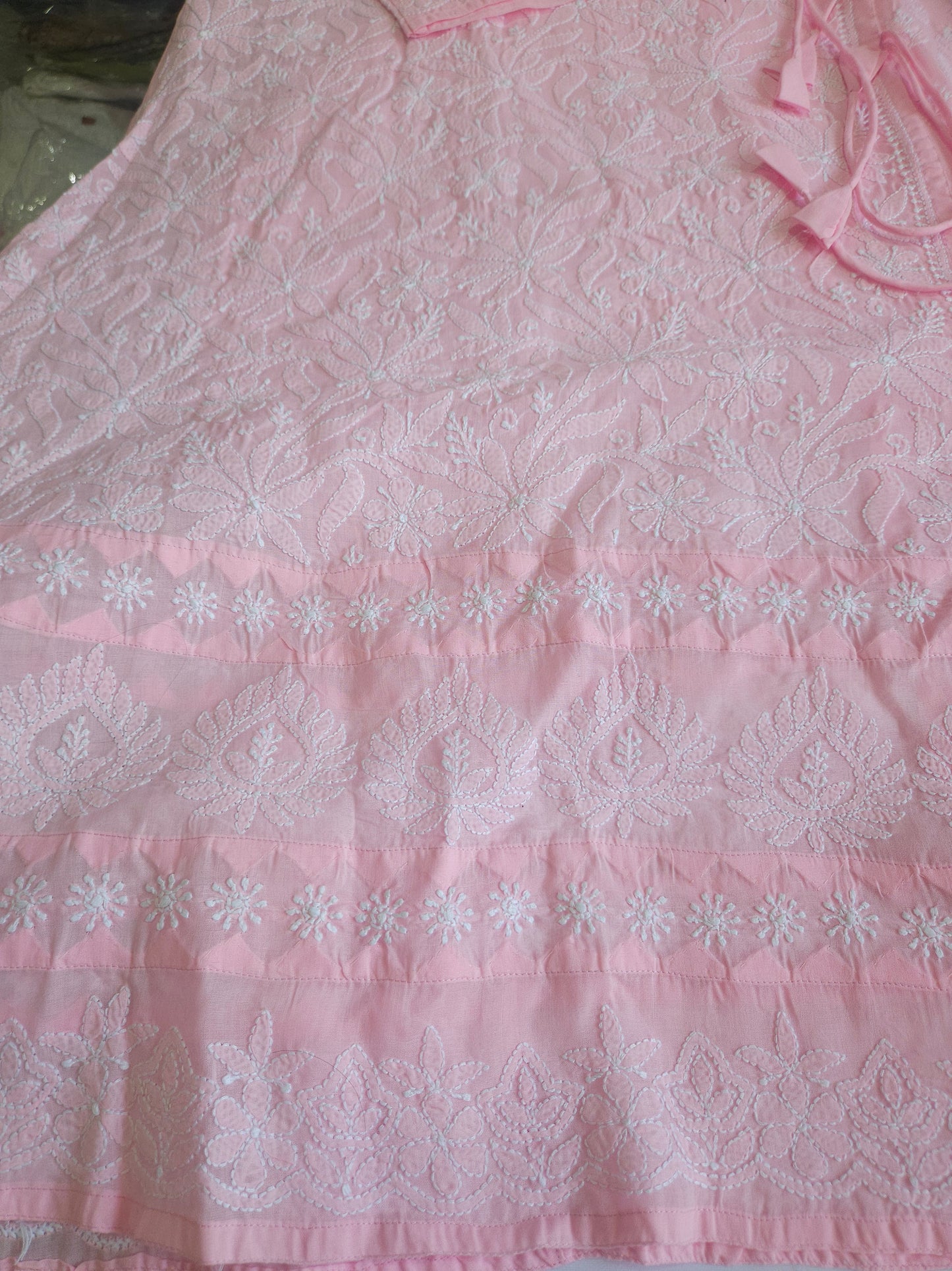 Soft Cotton Voil Angarkha Size 44 and 46 (PSC160)