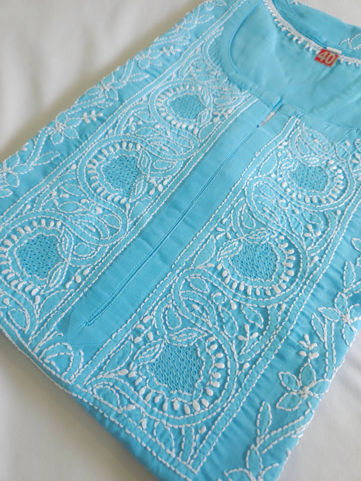 Cotton Voil Stitched Kurtas Design001 (12 Colours Avlb )
