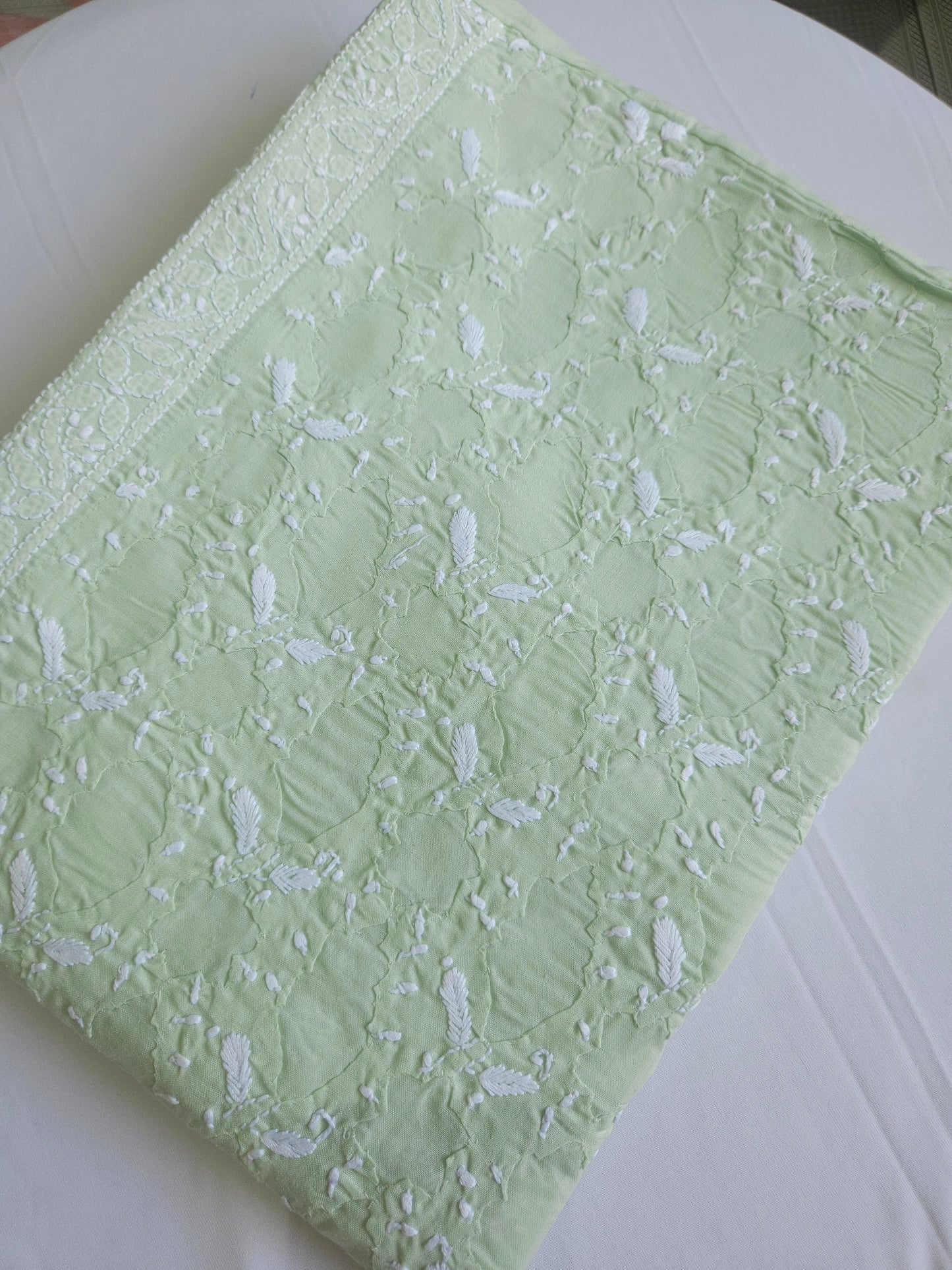 Cotton Voil Daraz Chikankari Kurti