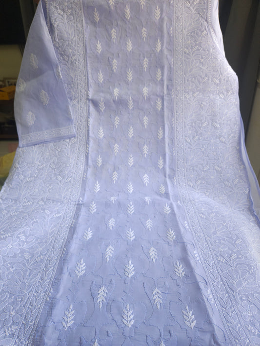 Cotton Voil Daraz Chikankari Kurti