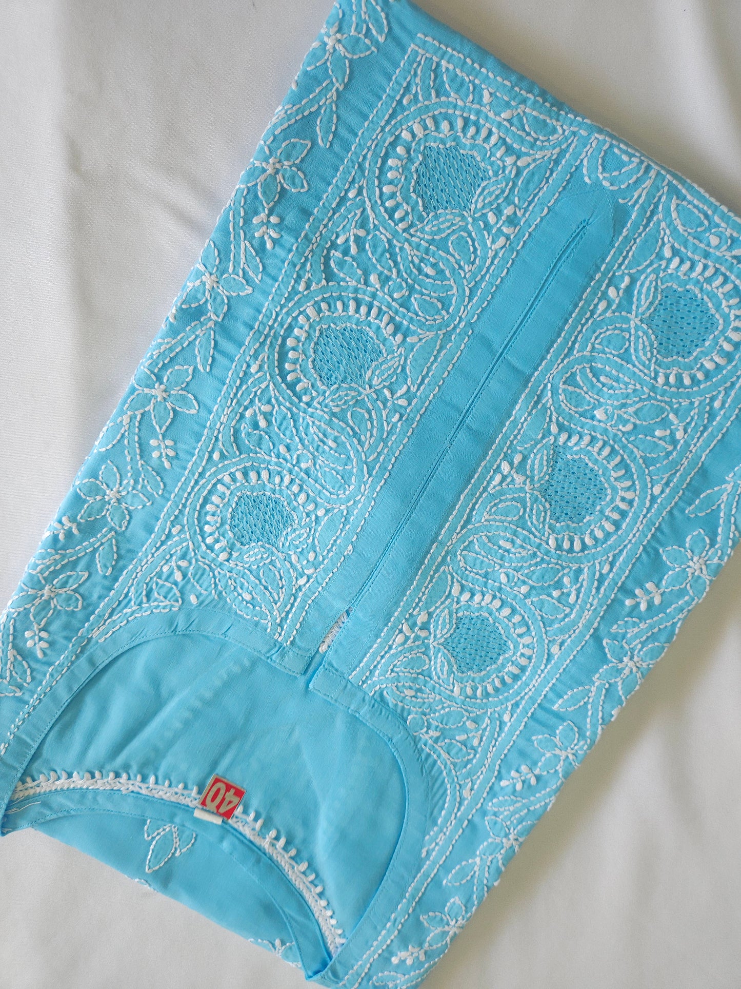 Cotton Voil Stitched Kurtas Design001 (12 Colours Avlb )