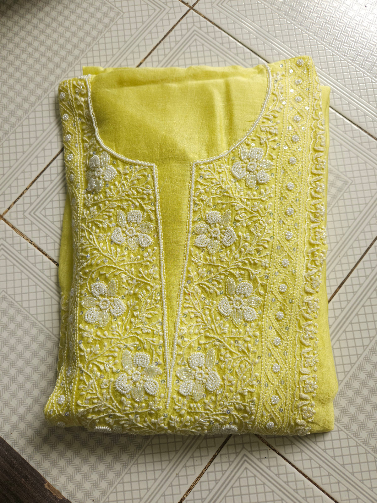 2Piece American Chanderi Coord Set PSC039