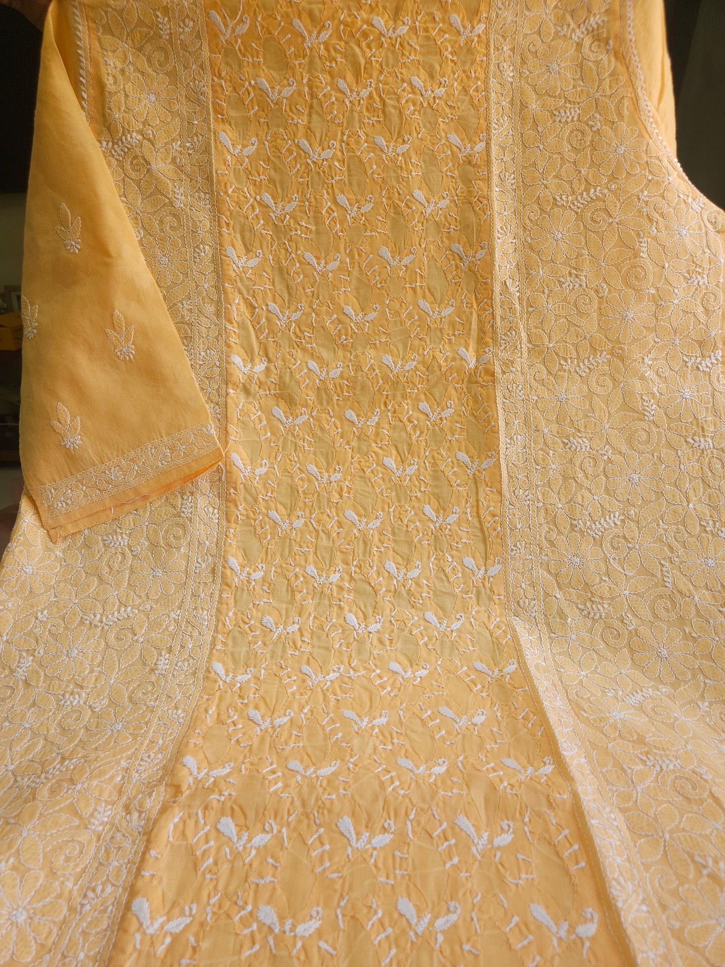 Cotton Voil Daraz Chikankari Kurti