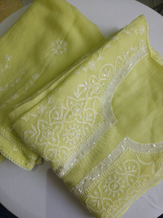Pure Soft Kotta Cotton 2Piece Semistiched Suit