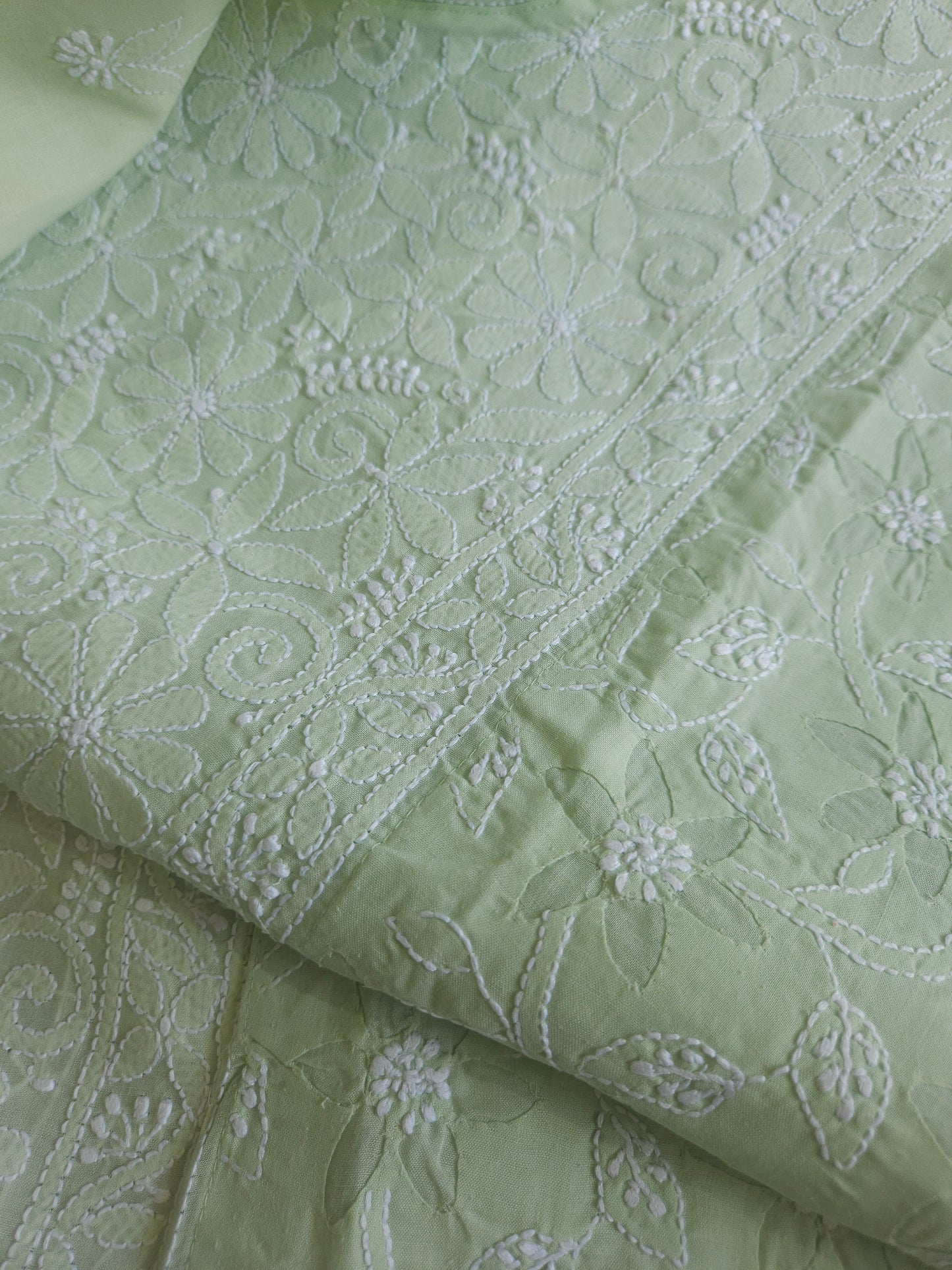 Cotton Voil Daraz Chikankari Kurti