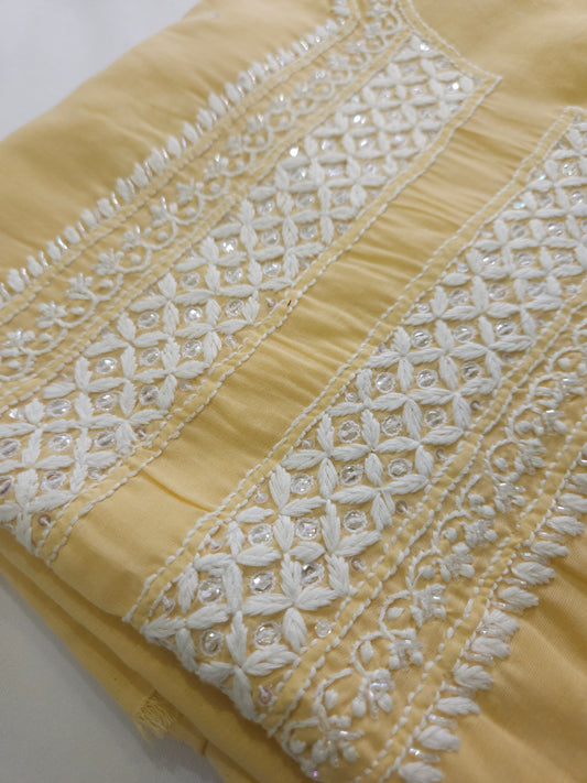Cotton Voil Kurta Fabric PSC070