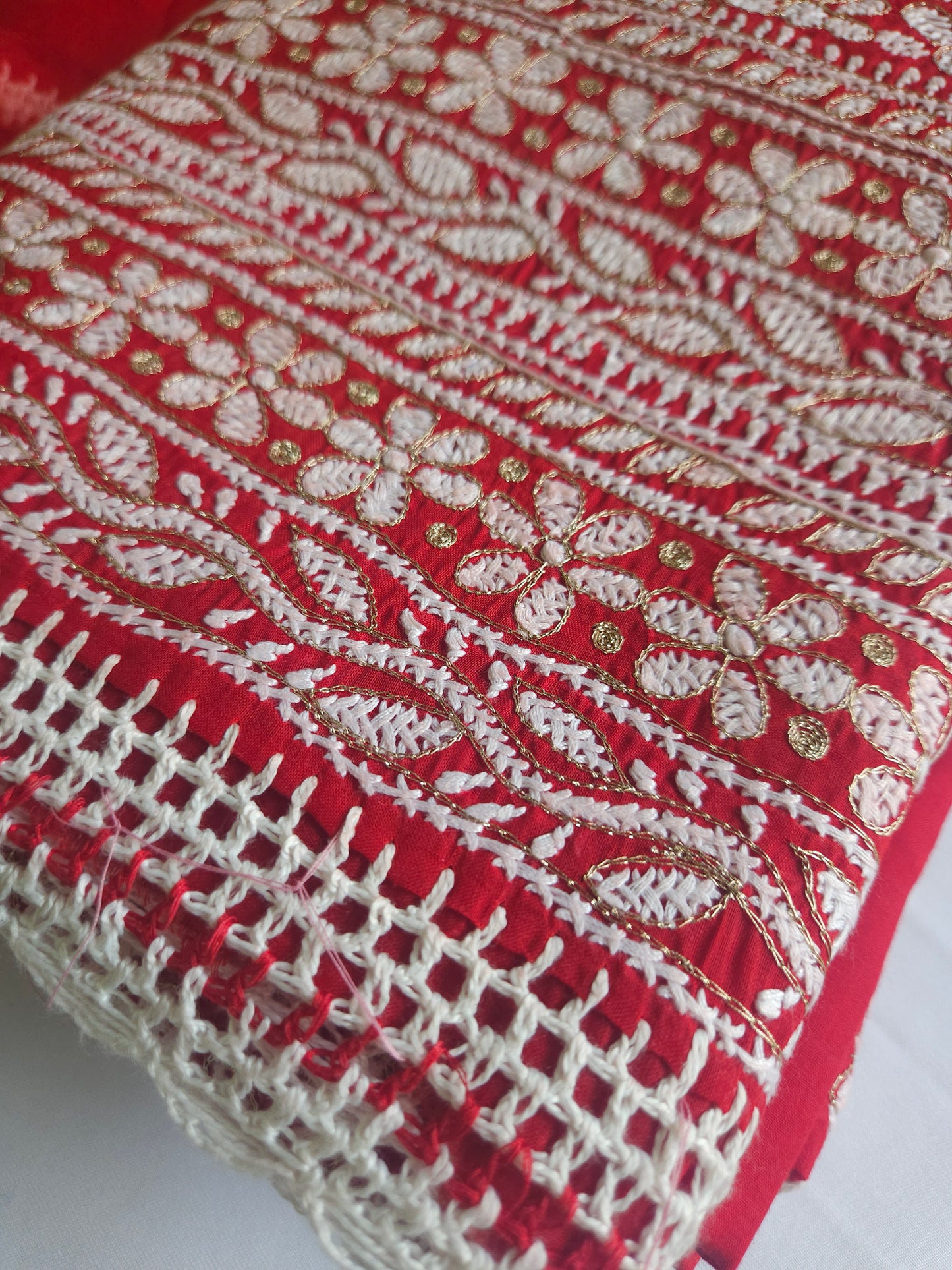 Cotton Voil 3-Piece Chikankari Suit (PSC224)