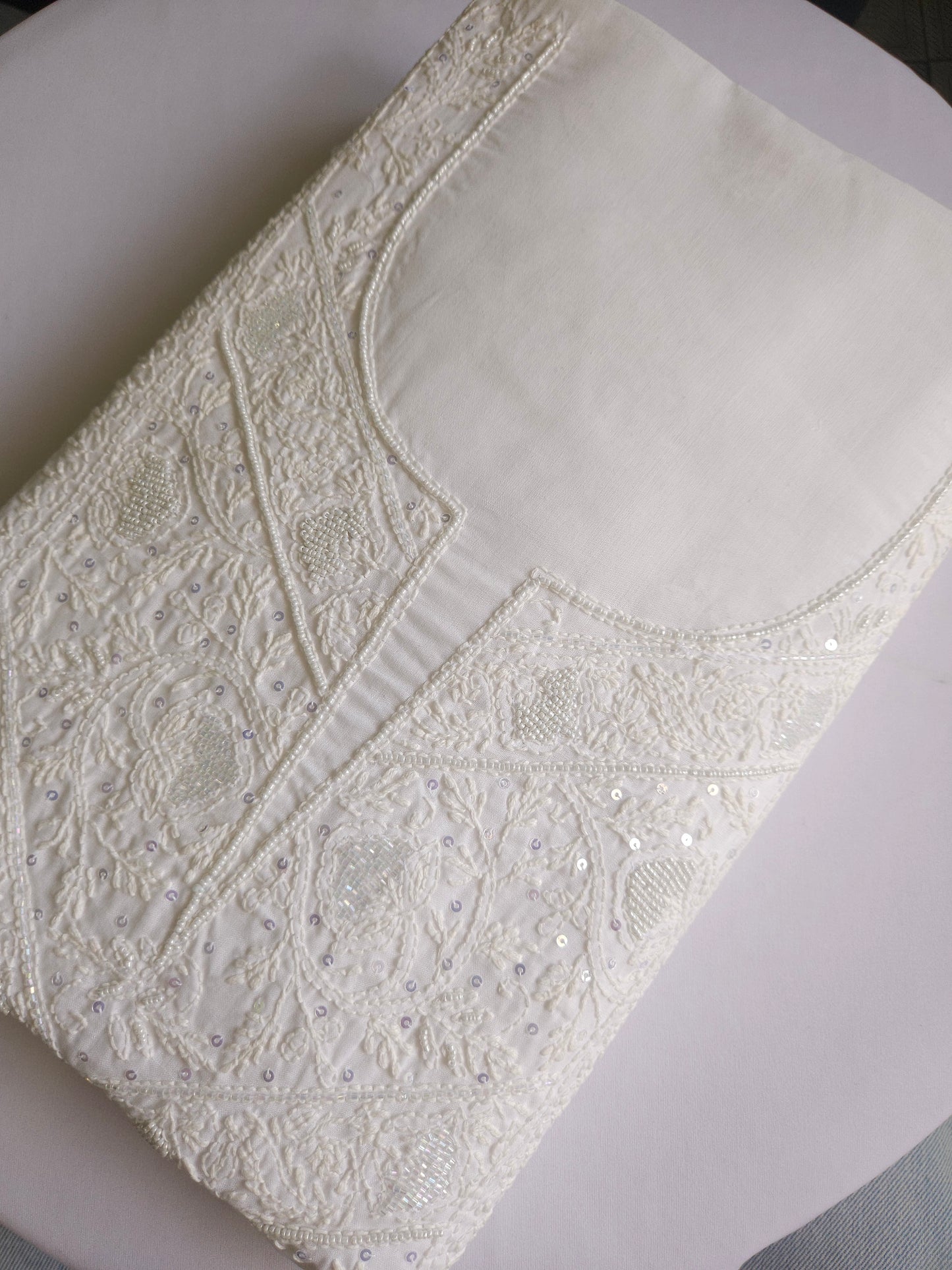 Cotton 3-Piece Chikankari Suif (PSC189)