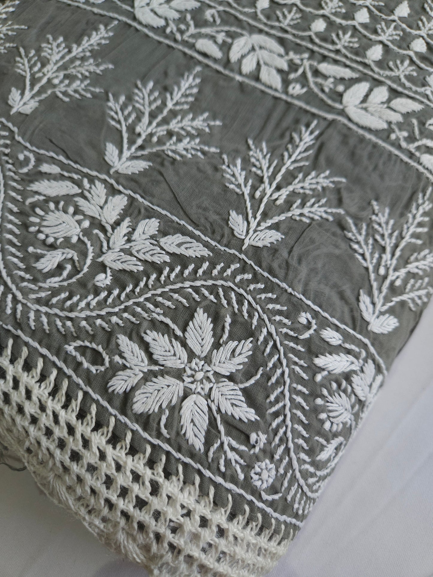 Cotton Voil 3Piece Chikankari Suit CSS005