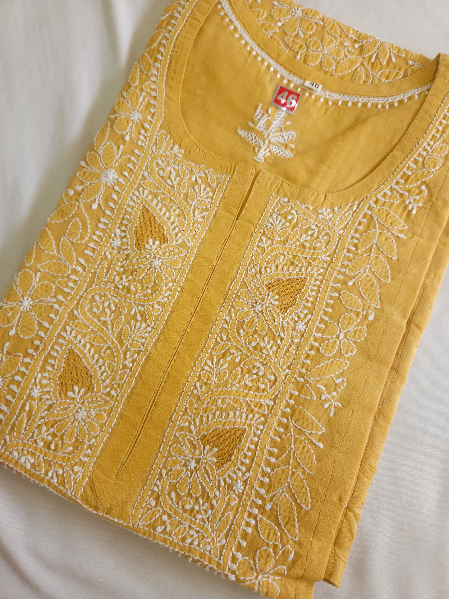 Cotton Voil Stitched Kurtas Design004 (6 Colours avlb)