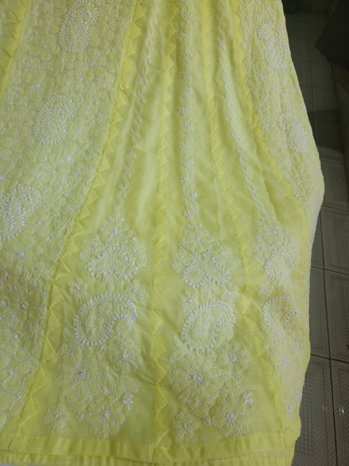 Cotton Voil Daraz Anarkali Size 42 and 46 (PSC160)