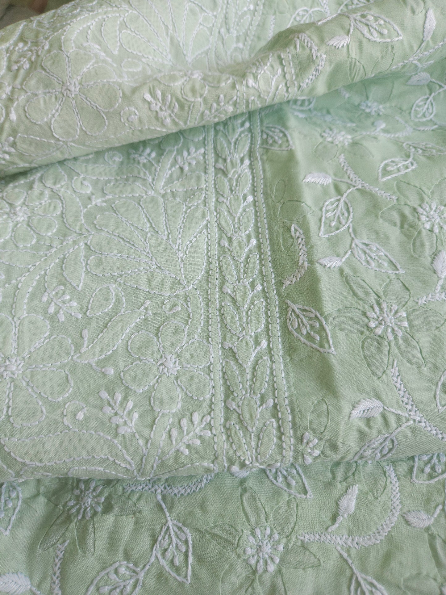 Cotton Voil Daraz Chikankari Kurti