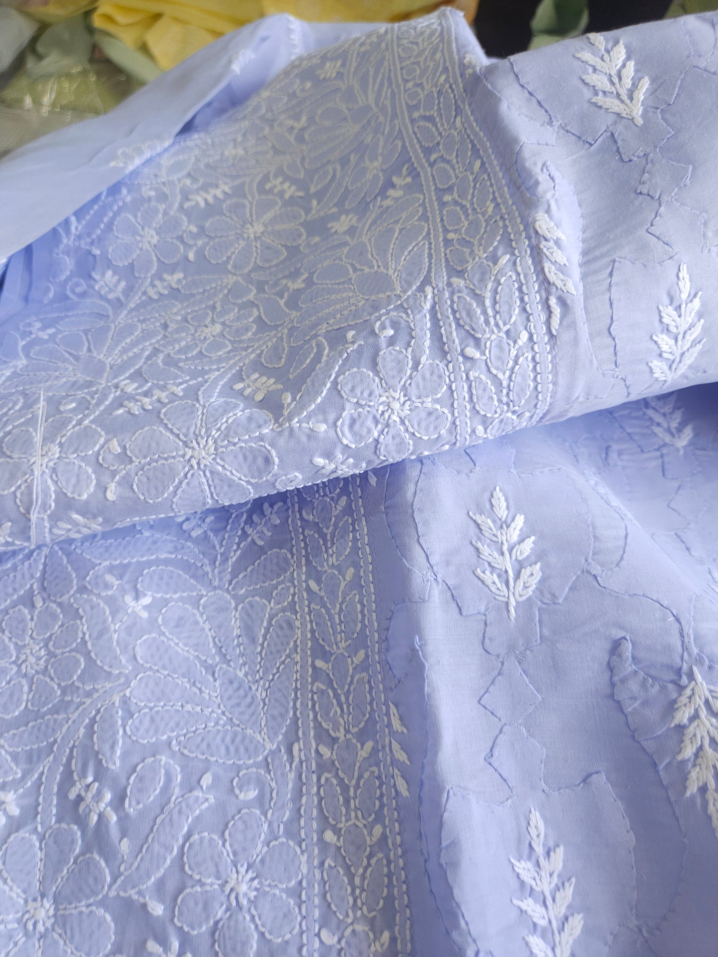 Cotton Voil Daraz Chikankari Kurti