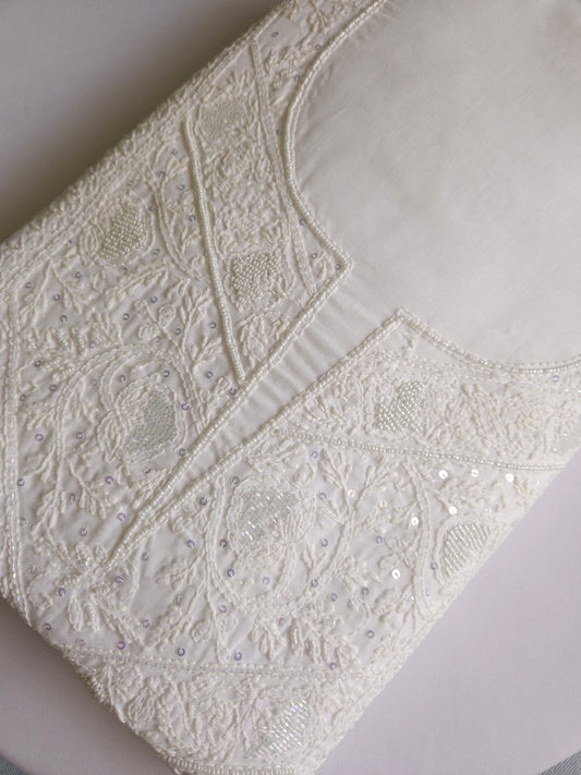 Cotton 3-Piece Chikankari Suif (PSC189)