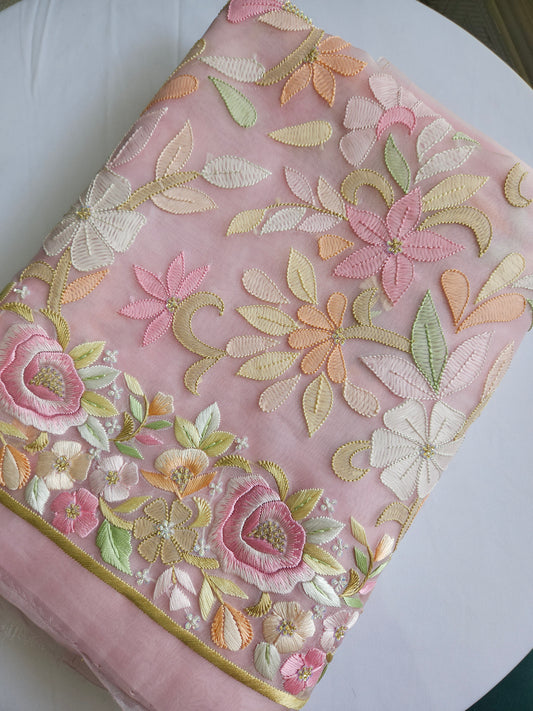 Organza Silk 2-Piece Suit (PSC208)